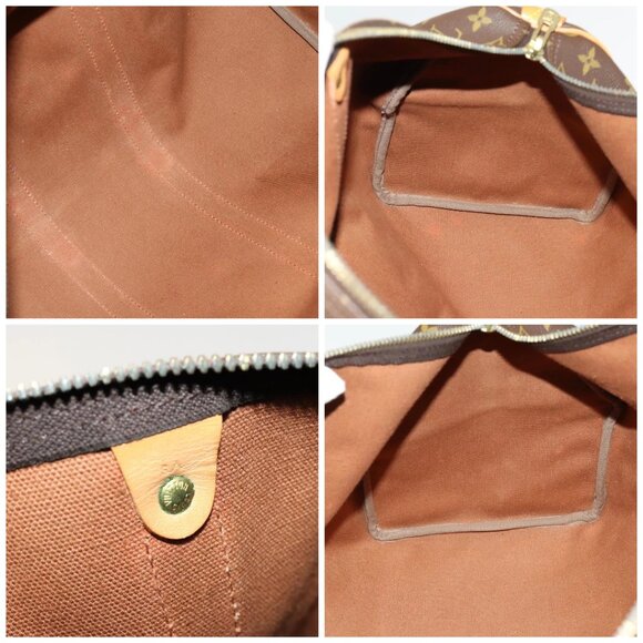 LOUIS VUITTON Monogram Keepall 45 Boston Bag M41428 LV Auth 139474 - Picture 15 of 16